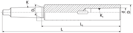Tuleja redukcyjna super długa MS5/MS5