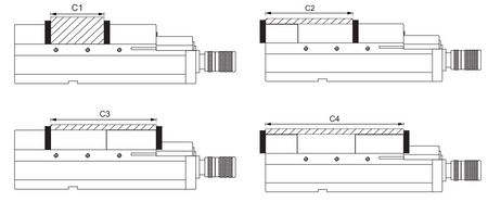 Imadło maszynowe super mocne VMC-160HV