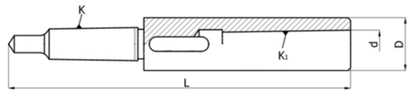 Tuleja redukcyjna długa MS5/MS3