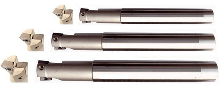 Frez składany trzpieniowy 20 mm, 3- ostrzowy, l-130 mm