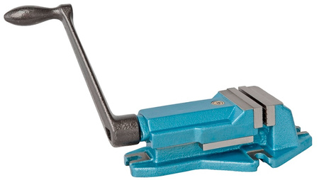 Imadło maszynowe z przesuwną śrubą 160mm - Bison 6512