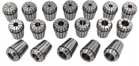Tulejek zaciskowych ER32 – 18 szt. (3–20 mm) DIN6499