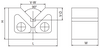 Pryzma traserska V-8V  2 szt.