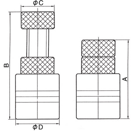 Podpórka śrubowa 90-140 mm VSJ-150