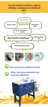 Skimmer olejowy (bocznikowy) odolejacz SUN-01