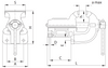 Imadło ślusarskie 250mm - Bison 1240
