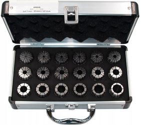 Tulejek zaciskowych ER32 – 18 szt. (3–20 mm) DIN6499