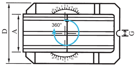 Stół precyzyjny uchylny 2-osiowy 100x200mm