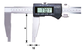 Suwmiarka elektroniczna długa KINEX 500 mm (6043-05-125) 