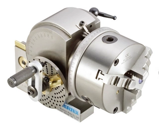 Stół podziałowy uchylny Vertex BS-1-J-6 z uchwytem 160 mm + konik i akcesoria